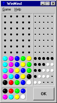 WinMind is a single-player game. Your goal is to break a secret code.